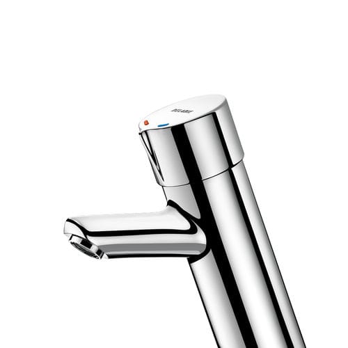 Miscelatore per lavabo - TEMPOMIX - DELABIE - da appoggio / temporizzato / in metallo cromato