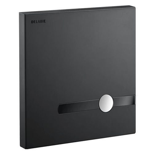 Placca di scarico doppia - TEMPOMATIC BICOMMANDE - DELABIE - senza contatto / per persone a mobilità ridotta / elettronica