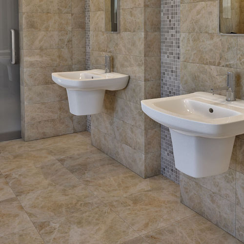 Piastrella in marmo - AMBARINO - GRUPO SAN MARINO - da bagno / da parete / da pavimento