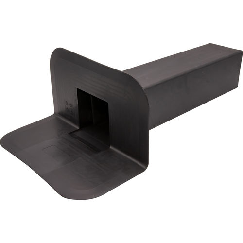 Bocchettone di scarico in EPDM - L 425 - 90 - IMPERTEK Srl - angolare