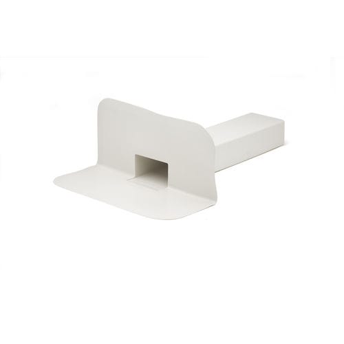 Bocchettone di scarico angolare - L 427 - 90&deg; - IMPERTEK Srl - in PVC