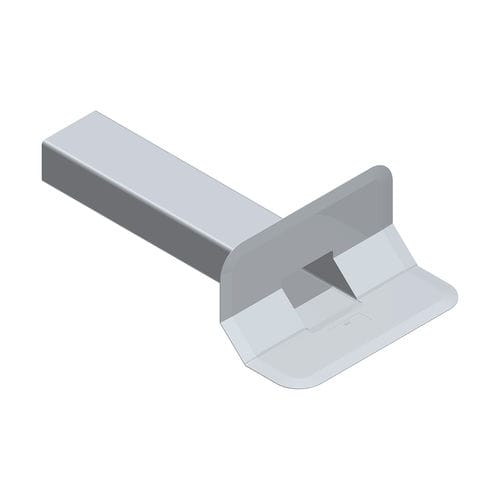 Bocchettone di scarico angolare - L 425-45&deg; - IMPERTEK Srl - in PVC