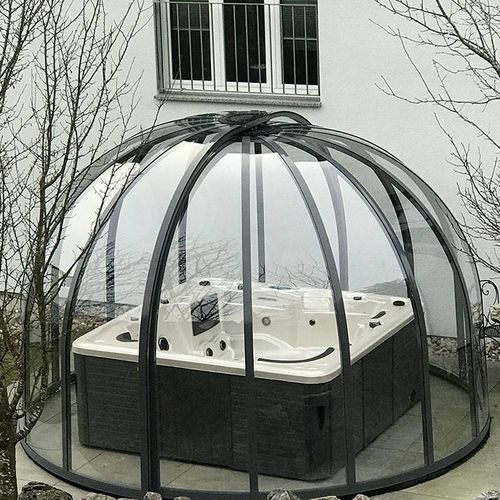 Copertura per spa in alluminio - SFERA - abrisol