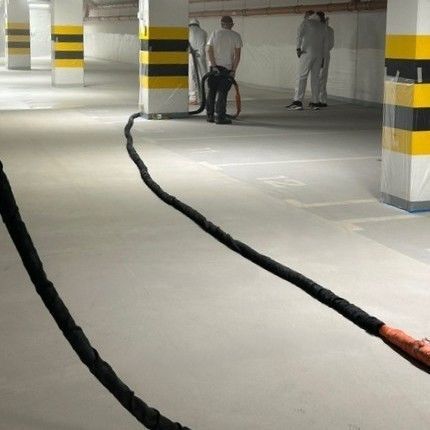 Pavimento in resina - RAYSTON D40 FR - KRYPTON CHEMICAL, S.L. - da interno / per parcheggio / industriale