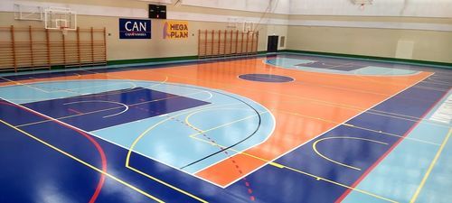 Pavimento in poliuretano - FLOORTOP 1K - KRYPTON CHEMICAL, S.L. - in resina / da interno / per impianti sportivi