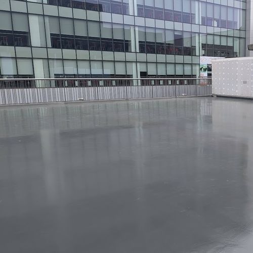 Guaina liquida impermeabilizzante per drenaggio di terrazza - IMPERMAX COLD POLYUREA - KRYPTON CHEMICAL, S.L. - per copertura pavimentata / per tetto piano / in cemento