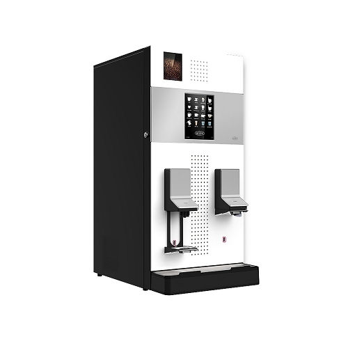 Macchina da caffè espresso - CQUBE EVO MF13 SW WHITE - CREM INTERNATIONAL - combinata / professionale / automatica