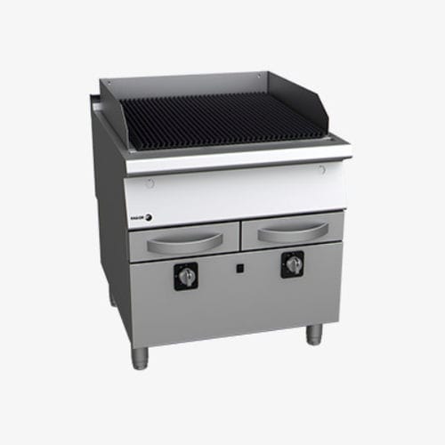 Grill a gas - B-E9101  - FAGOR INDUSTRIAL - a pavimento / professionale / in acciaio inossidabile
