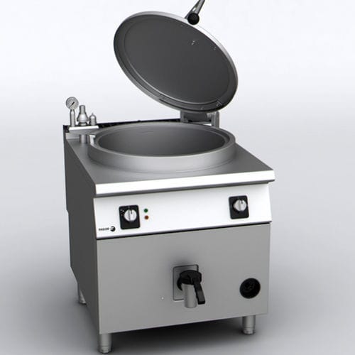 Marmitta a gas - M-G910, M-G915 & M-G920 - FAGOR INDUSTRIAL - con miscelatore / a pavimento / professionale