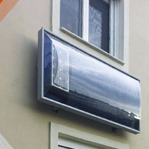 Pannello solare termico piano - AIR SOL  - Sole - per aria condizionata / per riscaldamento / selettivo