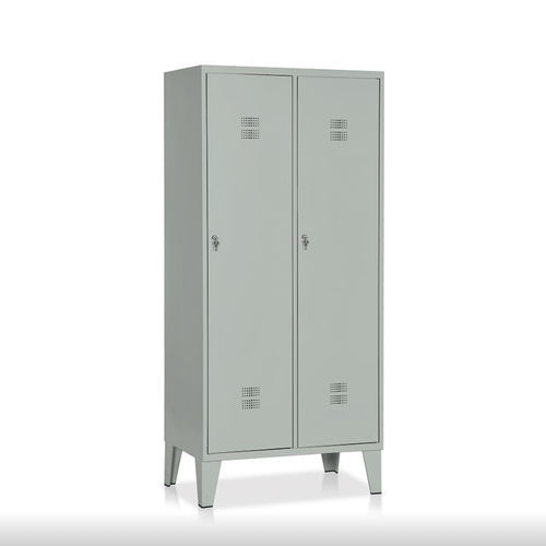 Armadietto spogliatoio in metallo - E522 Series - TECNOTELAI - a chiave / contract / blu