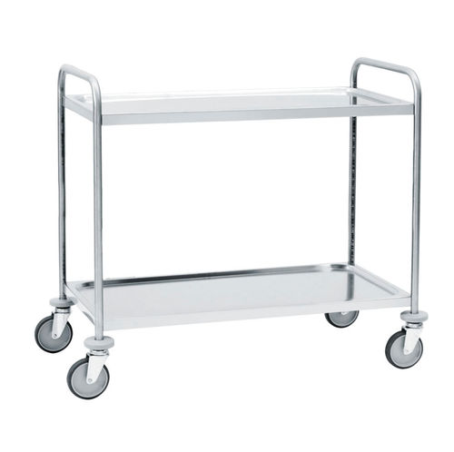 Carrello di servizio - C200 - TECNOTELAI - contract / pieghevole / in acciaio inossidabile