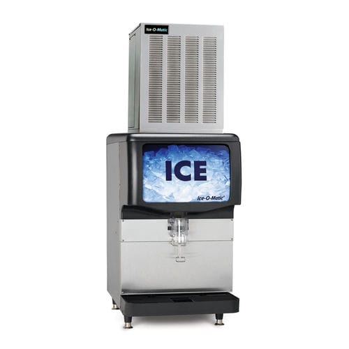 Macchina per ghiaccio a cubetti ad evaporatore verticale - GEM0450-PEARL ICE® MACHINE - Ice-O-Matic - modulare / professionale / per ristorante