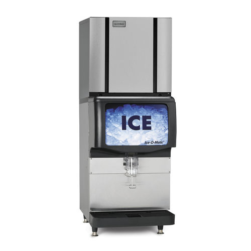 Macchina per ghiaccio a cubetti ad evaporatore verticale - IOD150 - Ice-O-Matic - professionale / con distributore di acqua
