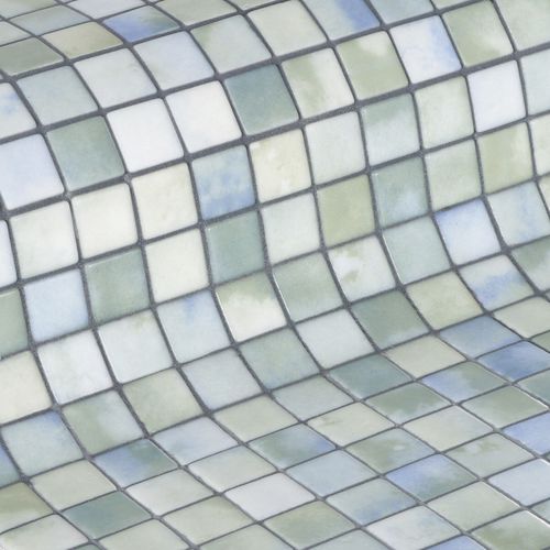 Mosaico in vetro - FLUID 25 - EZARRI MOSAICO - opaco / da esterno / per piscina