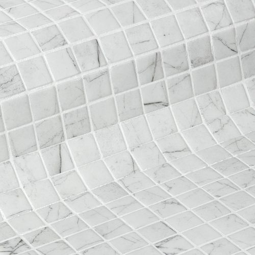 Mosaico in marmo - CARRARA 25 - EZARRI MOSAICO - opaco / da interno / da esterno