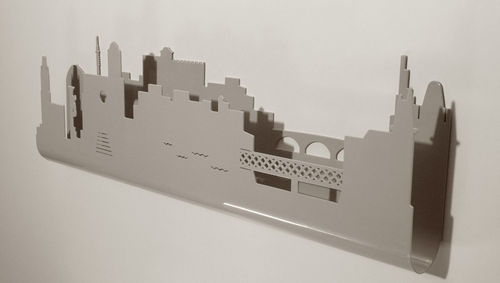 Appendiabiti a muro - SKYLINE GIRONA - Utoopic - contemporaneo / in metallo