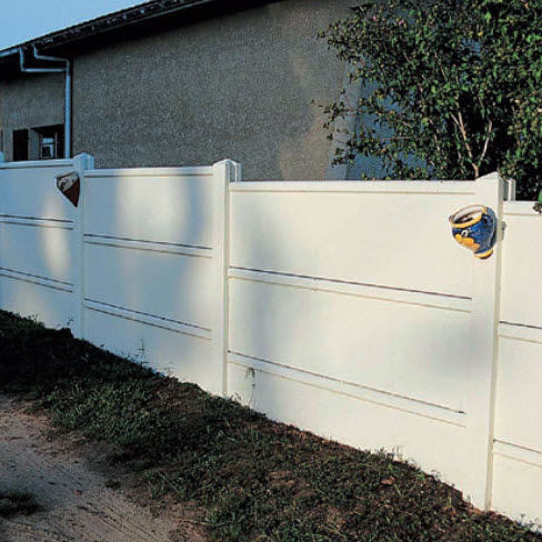Recinzione a pannelli - ALKERN - residenziale / in calcestruzzo / modulare
