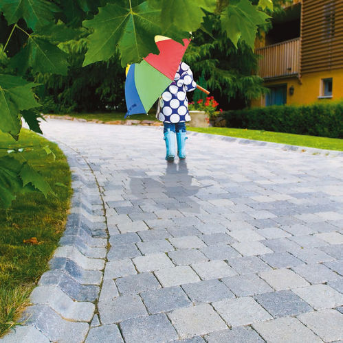 Pavé in calcestruzzo - ARVOR - ALKERN - da esterno / anticato / per pedoni