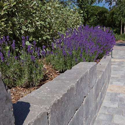 Blocco di calcestruzzo pieno - BLOC MULTI - ALKERN - per recinzione di giardino / per muro / per pilastro