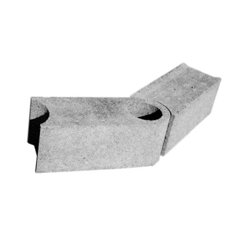 Blocco di calcestruzzo pieno - VARIANGLE - ALKERN - cellulare / per muro / d'angolo