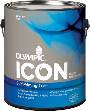 Pittura decorativa - OLYMPIC® ICON™ - OLYMPIC - da esterno / per muro / acrilica