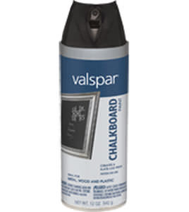 Pittura decorativa - VALSPAR® CHALKBOARD SPRAY - VALSPAR - per serramenti / per legno / per lavagna