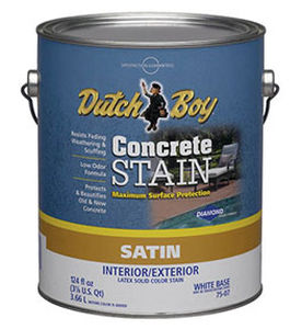 Pittura decorativa - CONCRETE STAINS - DUTCH BOY - per pavimento