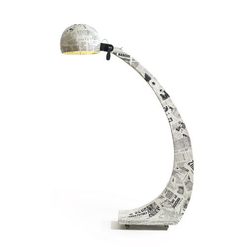 Lampada da tavolo - WOOBIA PAPER - Abadoc - di carta / in cartone / contemporanea