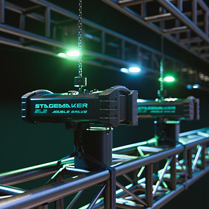 Paranco a cavo elettrico - STAGEMAKER SL - VERLINDE - 2 velocità