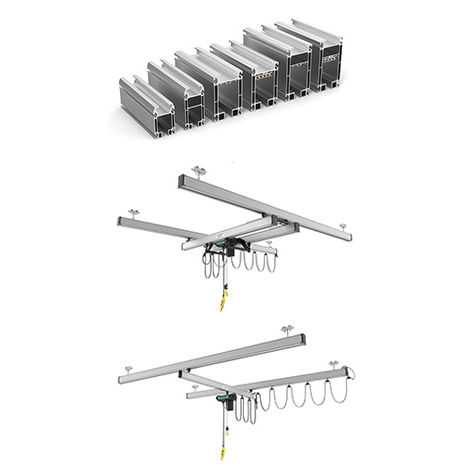 Sistema di sollevamento meccanico - EUROSYSTEM ALD - VERLINDE - verticale / per carichi pesanti