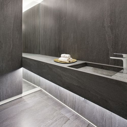 Pannello decorativo di rivestimento - Aspen Grey - NEOLITH - da parete / per mobile / per cucina