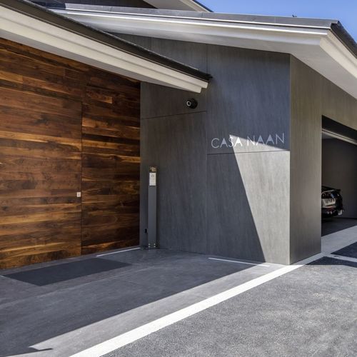 Lastra in pietra in pietra sinterizzata - Basalt Grey - NEOLITH - per facciate / per pavimento / a muro