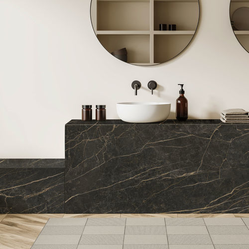 Pannello decorativo per mobile - Black Obsession - NEOLITH - per stanza da bagno / da parete / di rivestimento