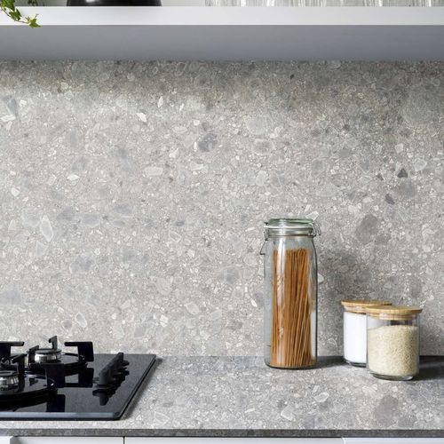 Pannello decorativo per mobile - Terrazo Ceppo - NEOLITH - per stanza da bagno / per cucina / da parete