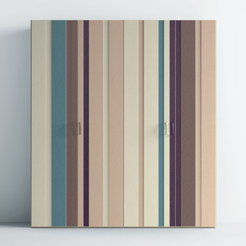 Armadio contemporaneo - AV - Lagrama - in legno laccato / con ante battenti