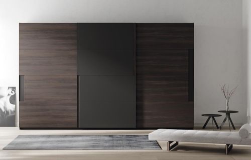 Armadio contemporaneo - NEW KANDOR - Lagrama - in legno / a porte scorrevoli