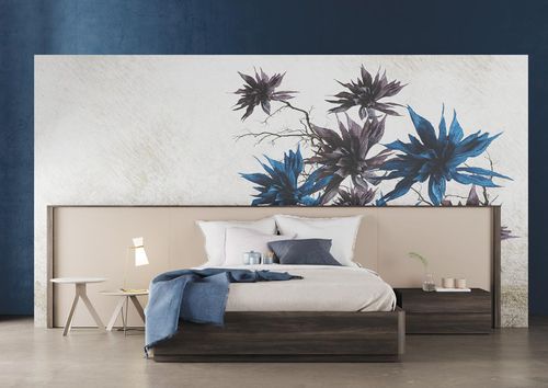 Letto matrimoniale - TAU - Lagrama - contemporaneo / con testiera / con comodini