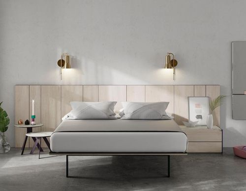 Testiera per letto matrimoniale - AX - Lagrama - contemporanea / in legno laccato