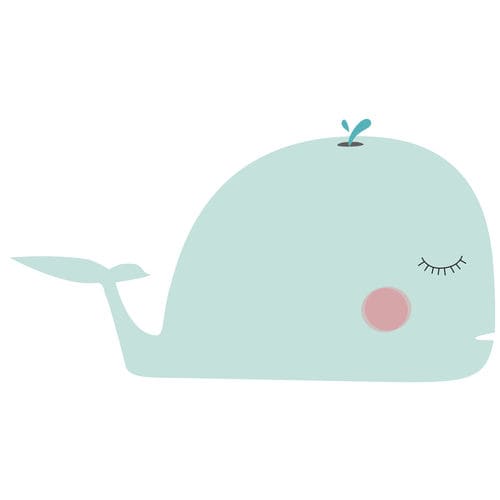 Adesivo decorativo - WHALE - Lagrama