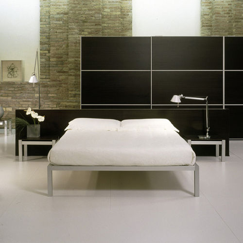 Testiera per letto matrimoniale - Sistema Midi - contemporanea / in legno / con comodini