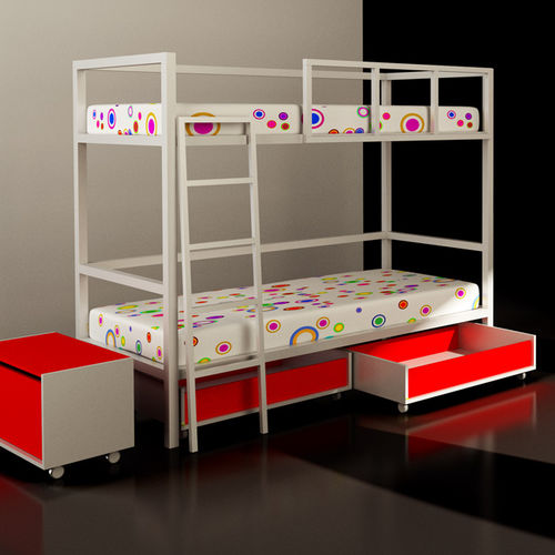 Letto a castello - Sistema Midi - singolo / contemporaneo / per bambini