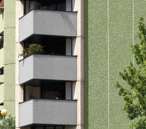 Matrice per pilastro - 0402 - ROUGH - Plasmacem - per balcone / per facciate / aspetto pietra
