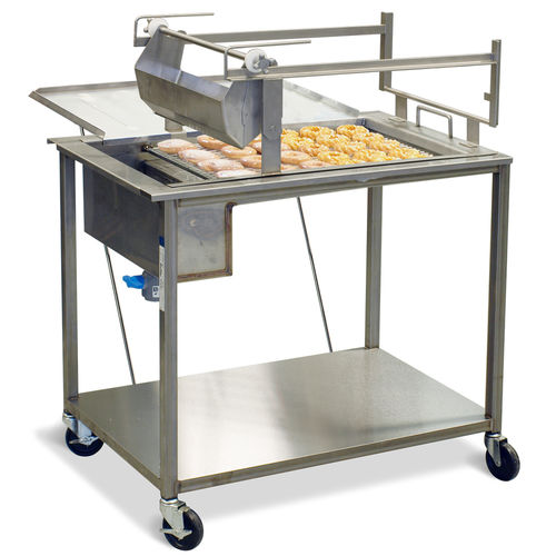 Tavolo di preparazione per glassatura dolci - HG18EZ - Belshaw - in acciaio inossidabile / mobile / professionale