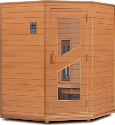 Sauna a infrarossi - HCE/HCED CORNER 160 - HEALTH COMPANY - per uso residenziale