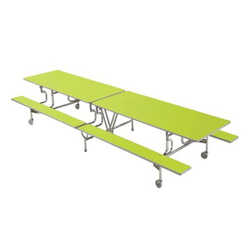 Set tavolo e panca contemporaneo - BY-65 - SICO - in laminato / per bambini / su misura