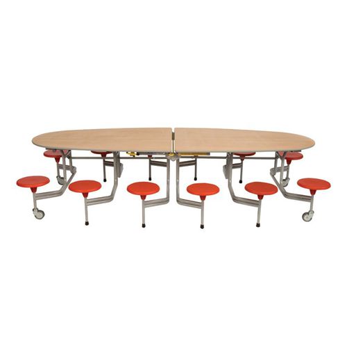 Set tavolo e sedia contemporaneo - COMMUNICATOR - SICO - da interno / in laminato / con rotelle