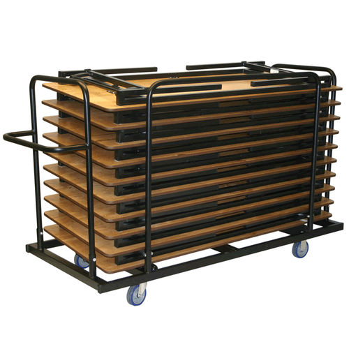 Carrello portatavoli - FLT - SICO - per attrezzature sportive / contract / pieghevole