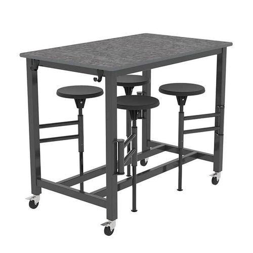 Set tavolo e sedia contemporaneo - AXIS&trade; - SICO - da esterno / in metallo / rettangolare