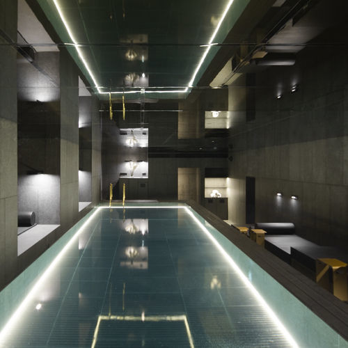 Piscina spa rettangolare - SEABLESPA - Seable&Co. - multiposto / da esterno / da interno